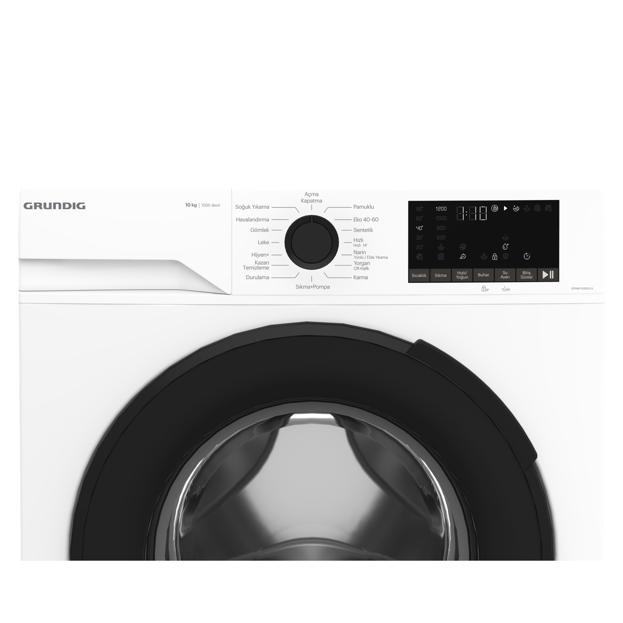 GPWM 102633 A Çamaşır Makinesi
